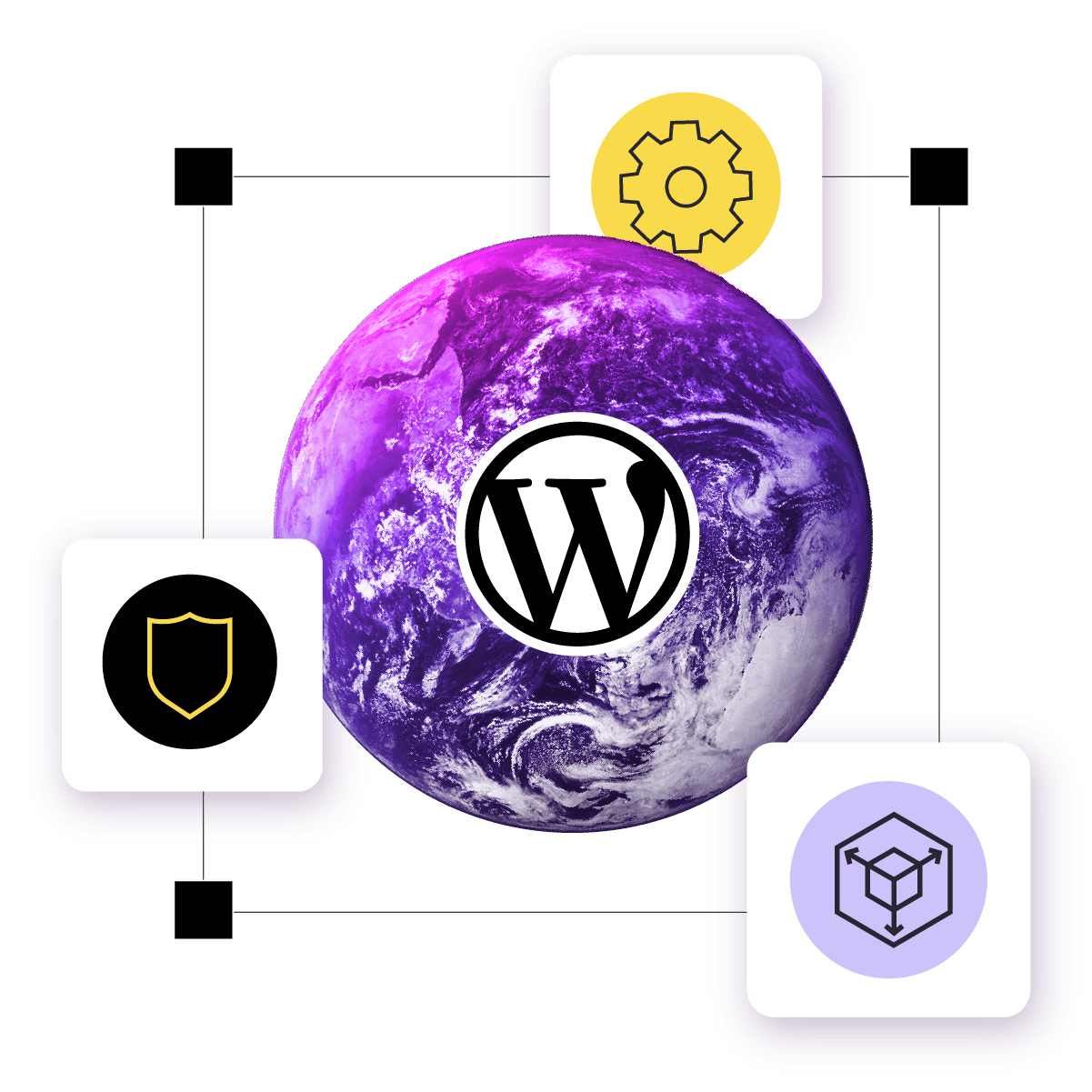 WordPress Content Analytics Workspace Platform Display Mockup